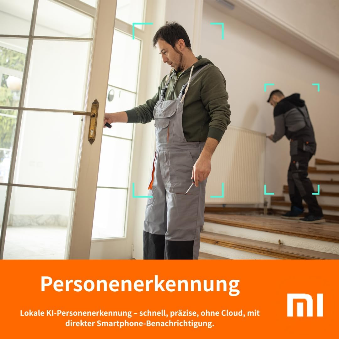 Xiaomi Smart Camera C301, Indoor Camera, Dome Camera, Super Clear 2K Image Quality, 3 Megapixel, 3MP, Large Aperture, Full Colour Night Vision, Human Detection, Voice Control, Fully Encrypted image number 1