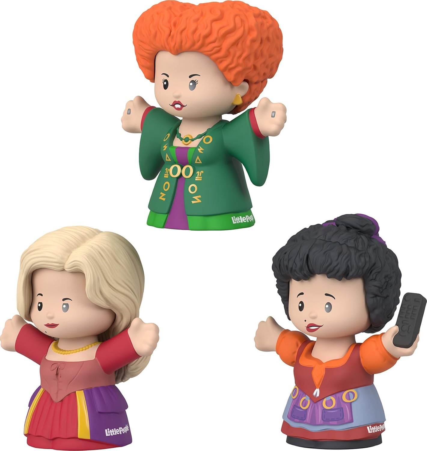 Little People Collector Disney Hocus Pocus Figure Set with Winifred Sarah and Mary Sanderson in a Display Gift Box for Fans image number 4