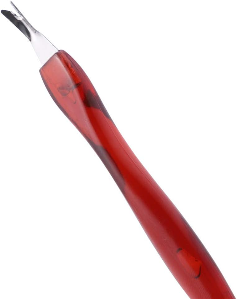 Nail Cuticle Push Trimmer Manicure Pedicure Nail Dead Skin Remover Stainless Steel Removal Pusher image number 4