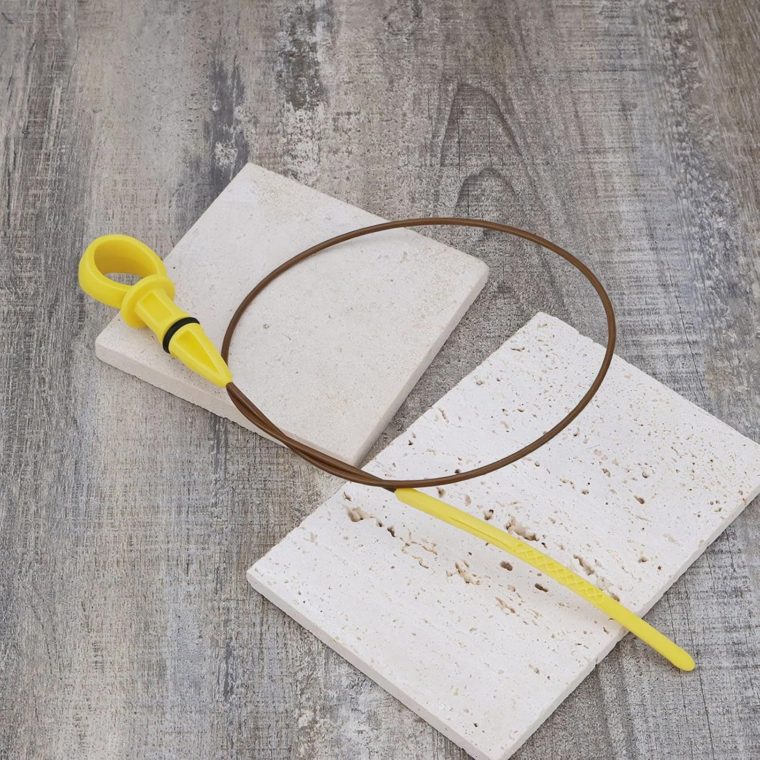 Be in Your Mind 1Pc Engine Oil Fluid Level Dipstick Replacement Part 1880960 9M5Q6750DC Compatible with Ford C-Max, Mondeo, S-Max 2.0 image number 2