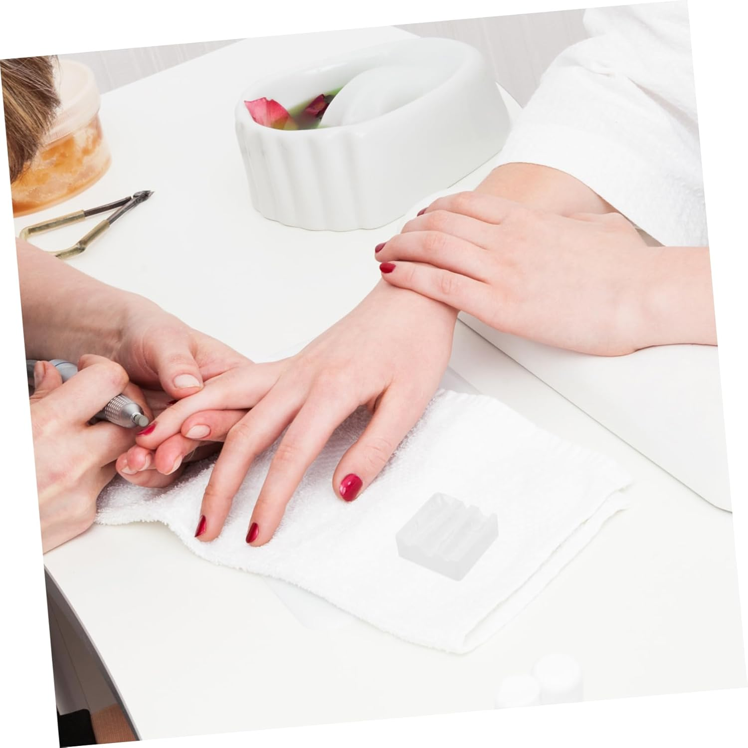 Beavorty Nail Art Mold Reusable Soft Mould for Intricate Nail Designs DIY Nail Art Template for Home Salon Use Custom Butterfly Mould for Unique Creations image number 1