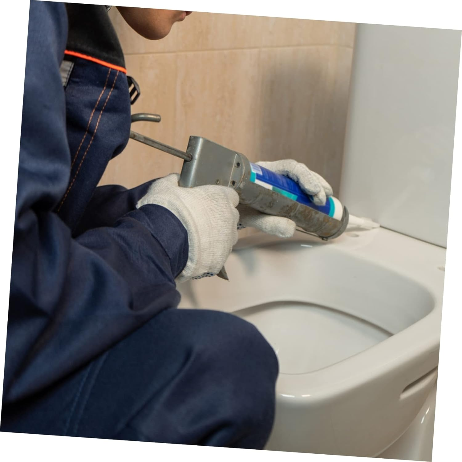 TEHAUX Replacement Toilet Hinge Toilet Seat Hinges Quick Release Zinc Alloy Easy Install image number 5