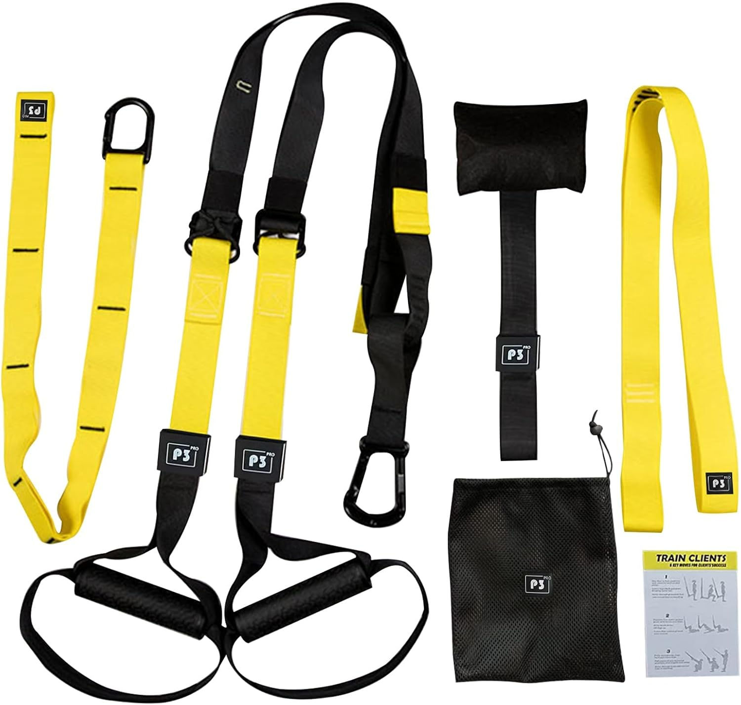 OKSTENCK Suspension Training Kit,Resistance Trainer for Full Body for All Levels,Indoor & Outdoor Use Adjustable Training Straps,Supports up to 500Kg, All-In-One Home Gym Equipment image number 1