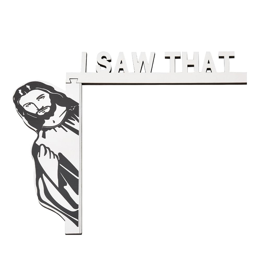 Door Frame Wall Decor Funny Window Corner Decoration Door Frame Corner Decoration Outdoor Home Decor Wood Christian Door Decorations Hanging Religious Door Hanger Fun Christmas Door Corner Sign