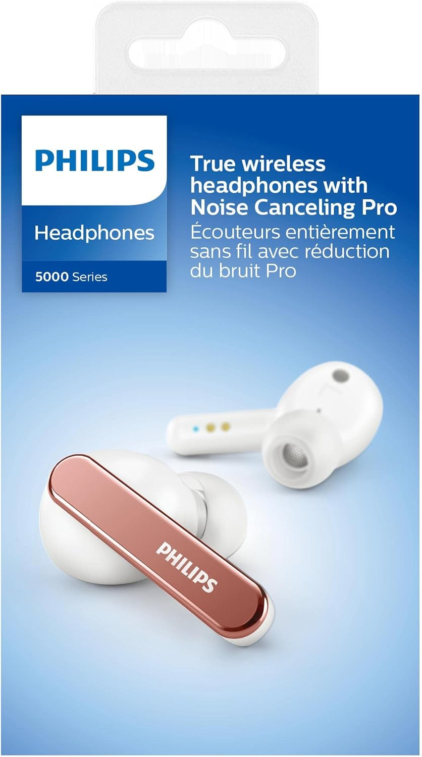 Philips True Wireless Headphones TAT5506WT/00 image number 1