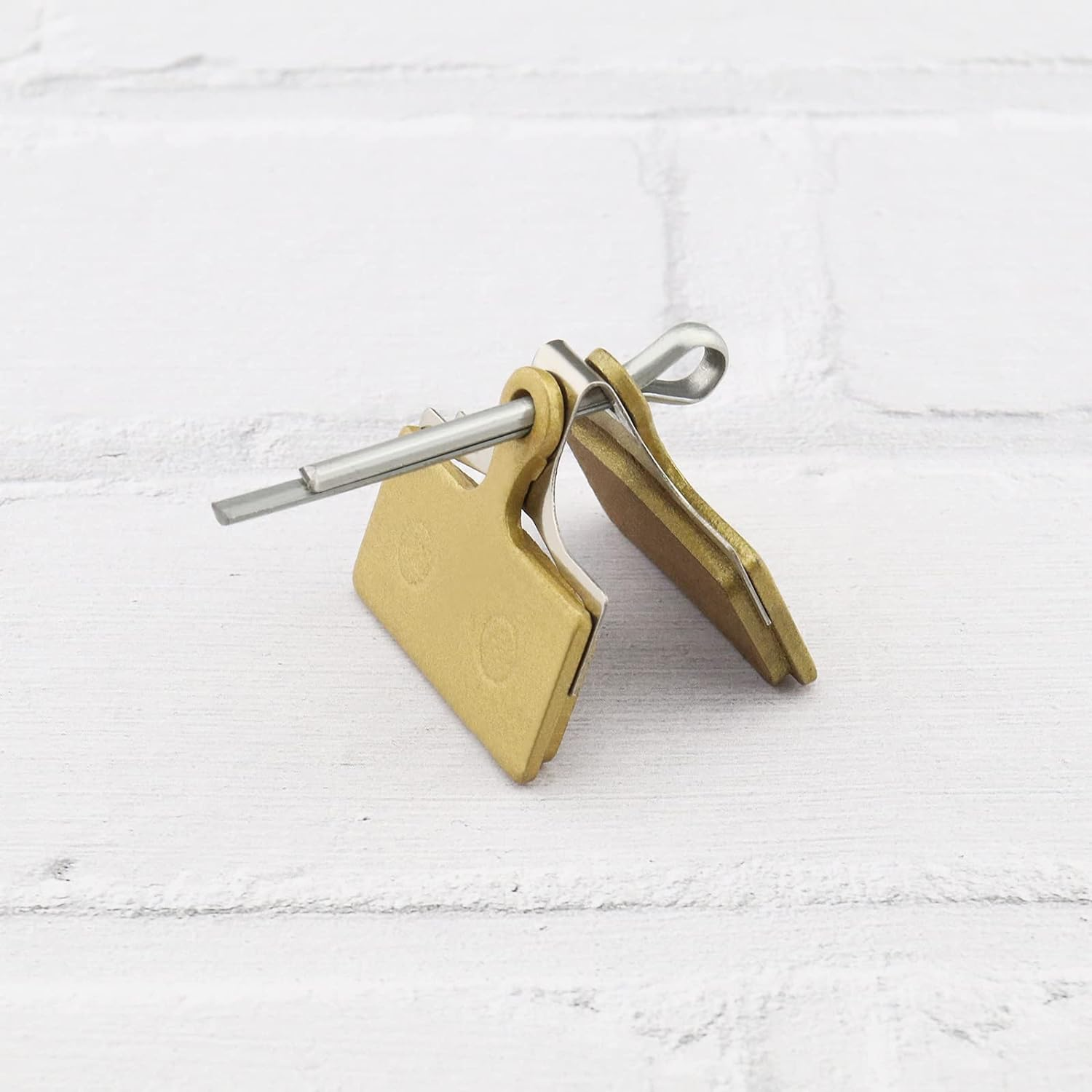 4 Pairs Bicycle Disc Brake Pads Compatible with Shimano Deore M610 M615 M6000 SLX M666 M675 M7000 XT M785 M8000 Saint BR-M820 Disc Brakes Sintered Metal image number 4