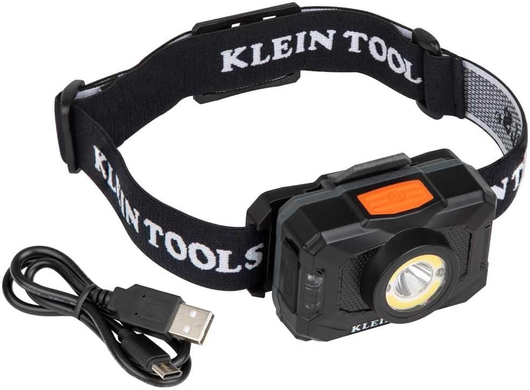 Klein Tools A-56414 Rechargeable 2-Color LED Headlamp