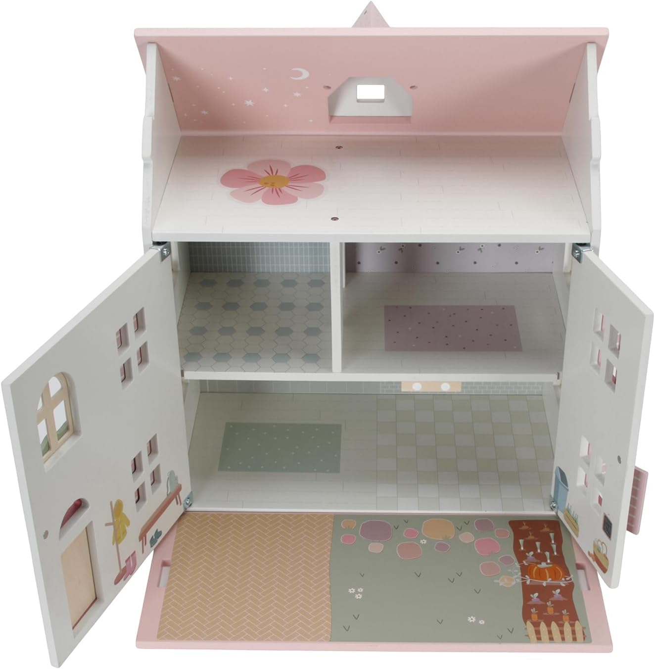 Little Dutch Wooden Doll House, Medium image number 3