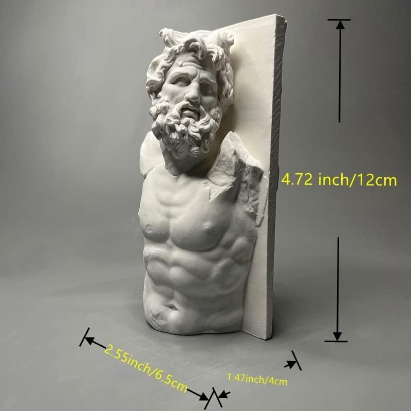 EASCHEER Famous Laocoon Statue Sculpture 5.2''Greek Art Home D&eacute;cor Collectible Figurine image number 3