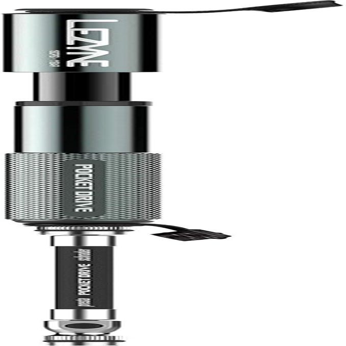 LEZYNE Pocket Drive Bicycle Hand Pump, High Pressure 160 PSI, Presta & Scharader Compatible, Compact Bike Pump image number 3