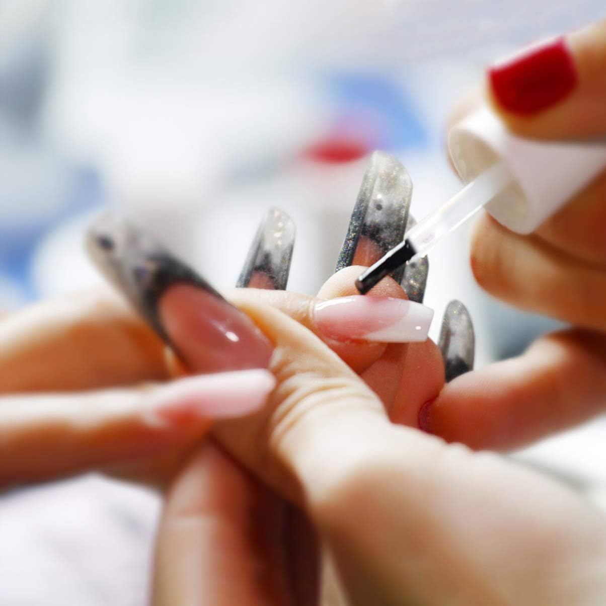 Beaupretty Nail Polish Replacement Brush 100 Pieces Dip Powder Replacement Liquid Brush Gel Liquid Brush for Salon Home image number 1