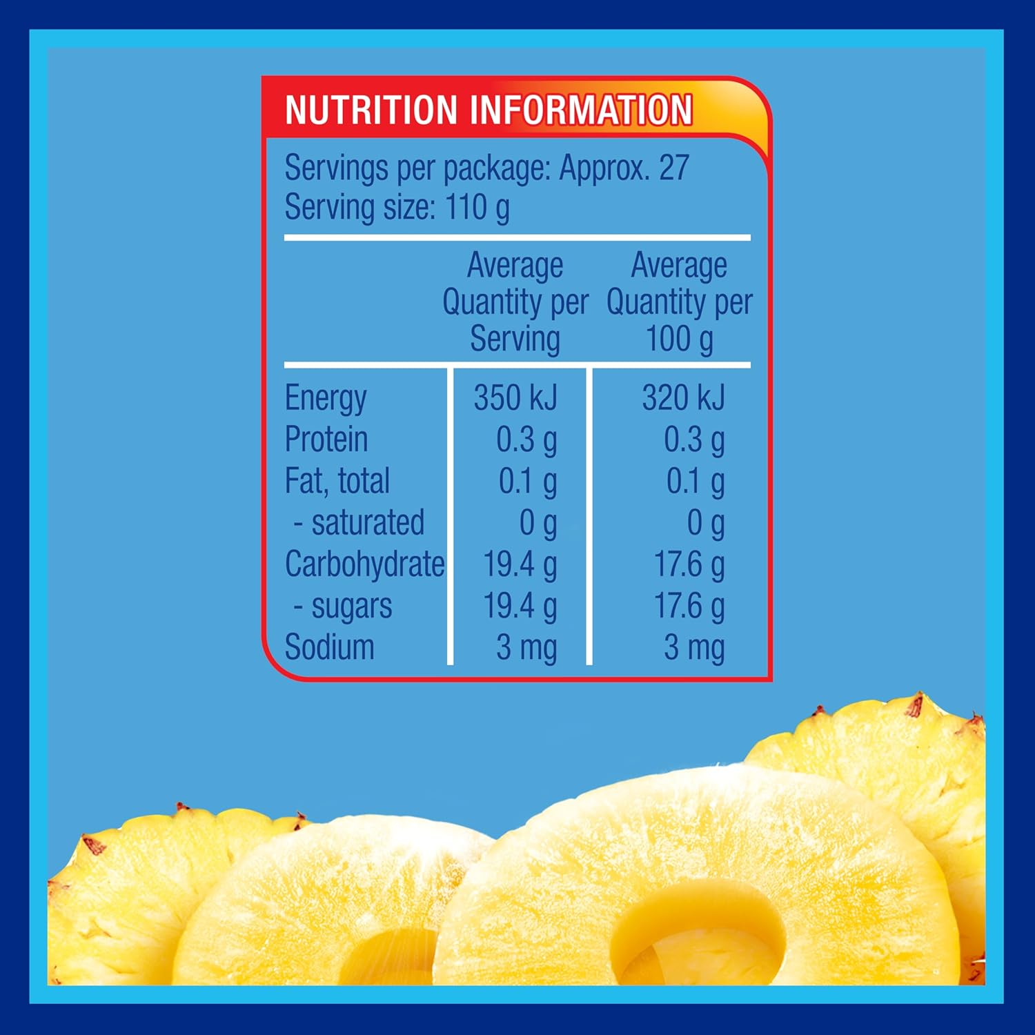 Golden Circle Pineapple in Syrup Sliced 3Kg image number 3