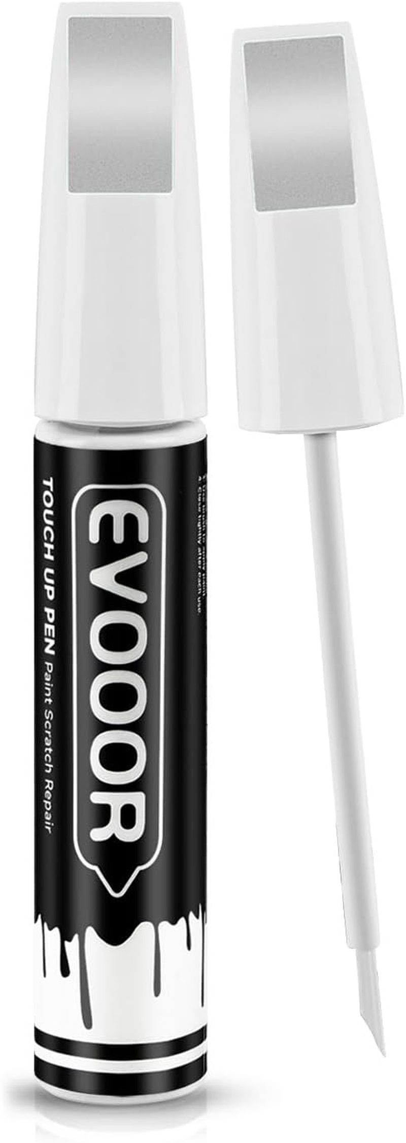 Touch up Paint Compatible with Audi Exact Match 2 in 1 Touch up Pen for Chips and Nicks Repair (Lbis White(Ly9C/T9))