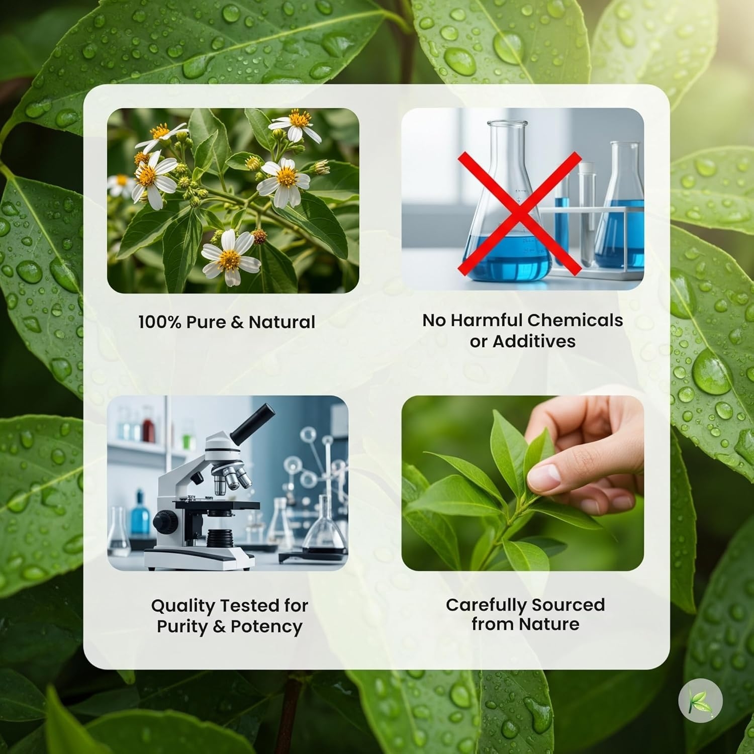 Bhringraj Powder | 3.53 Oz (100 G) | Eclipta Alba | Natural & Pure Powder for Hair Care by KVAAS image number 6