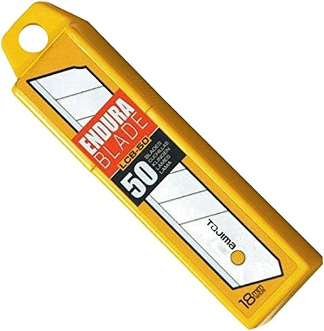 Tajima Spare Blades, Set of 50 Piece, 18 Mm, Alloy Steel, Original Japanese Steel, Silver, Tools, Snap-Blades, Craft Knife, 0.2 Kg image number 3