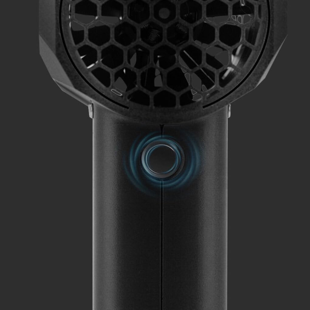 High-Speed Brushless Motor Blower with Lightweight Body Carbon Fiber Composite Easy to Carry Mini Size Hair Dryer Fan image number 6