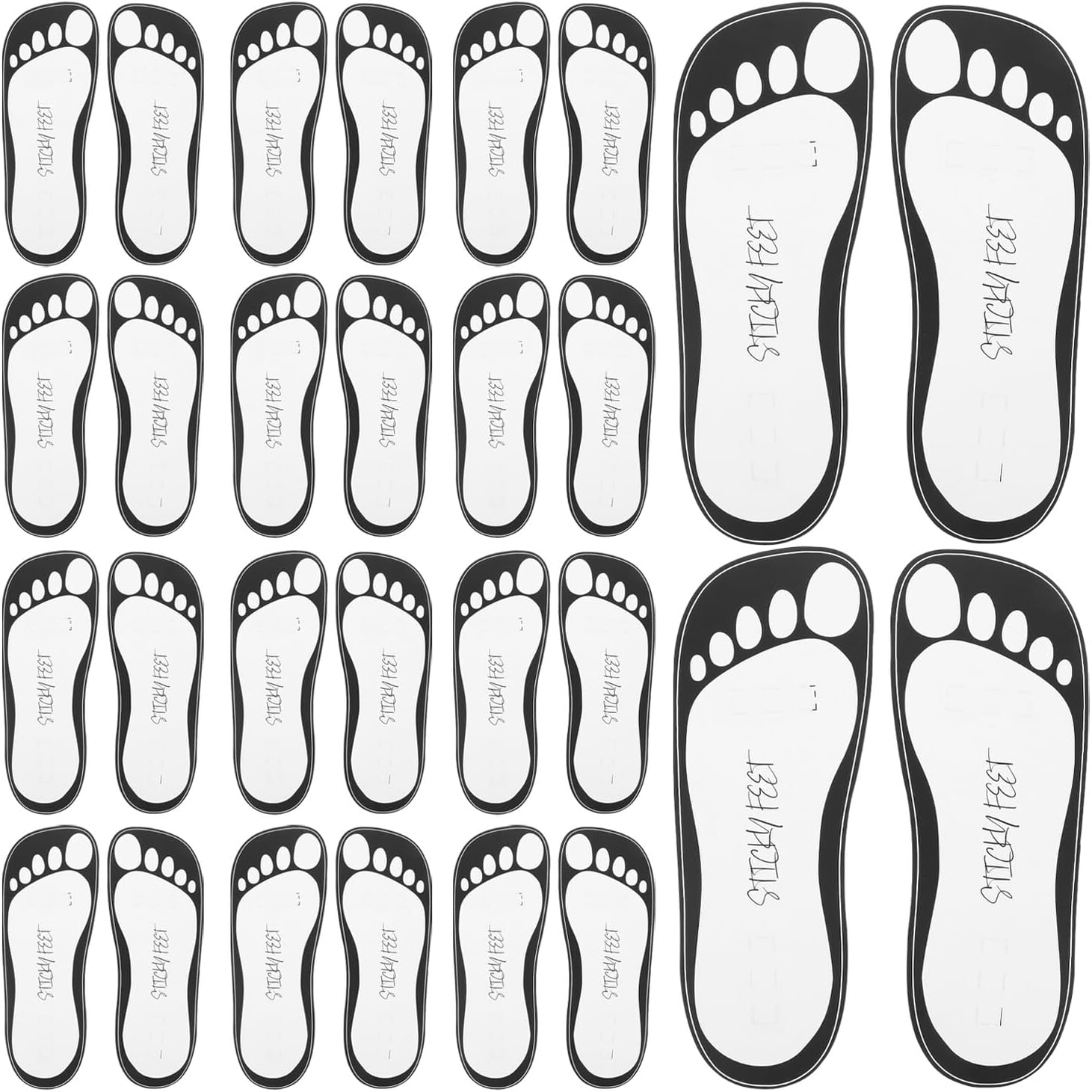 Healeved 25 Pairs Disposable Self-Adhesive Tanning Foot Pads for Spray Tan High Adhesion Sticky Sole Protectors for Salon and Home Use Efficient Uniform Tan Secure Fit image number 4