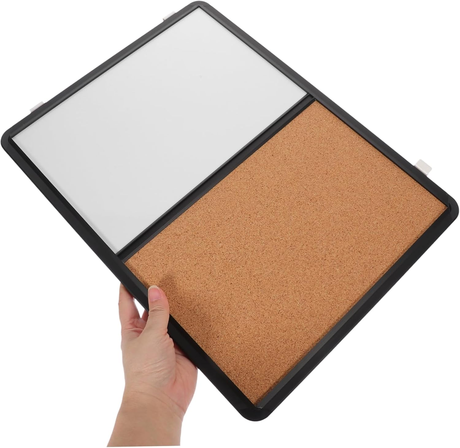 Operitacx Office Cork Board Memo Notice Board Wall-Mounted Dual-Use Whiteboard and Corkboard Decorative Bulletin for Use image number 5