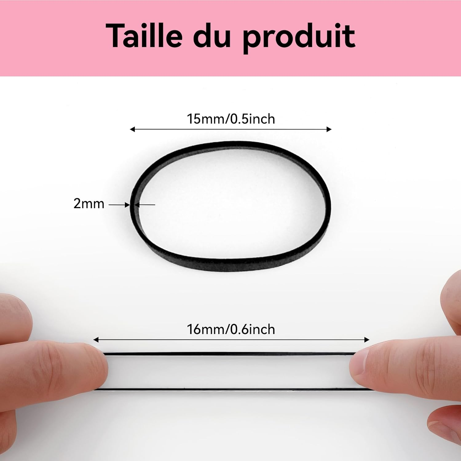 1000 Pieces Elastic Hair Bobbles Mini Hair Ties Small Colorful Rubber Bands Hair Bobbles for Girls Braids and Hairstyles DIY Hairstyle Accessories image number 6