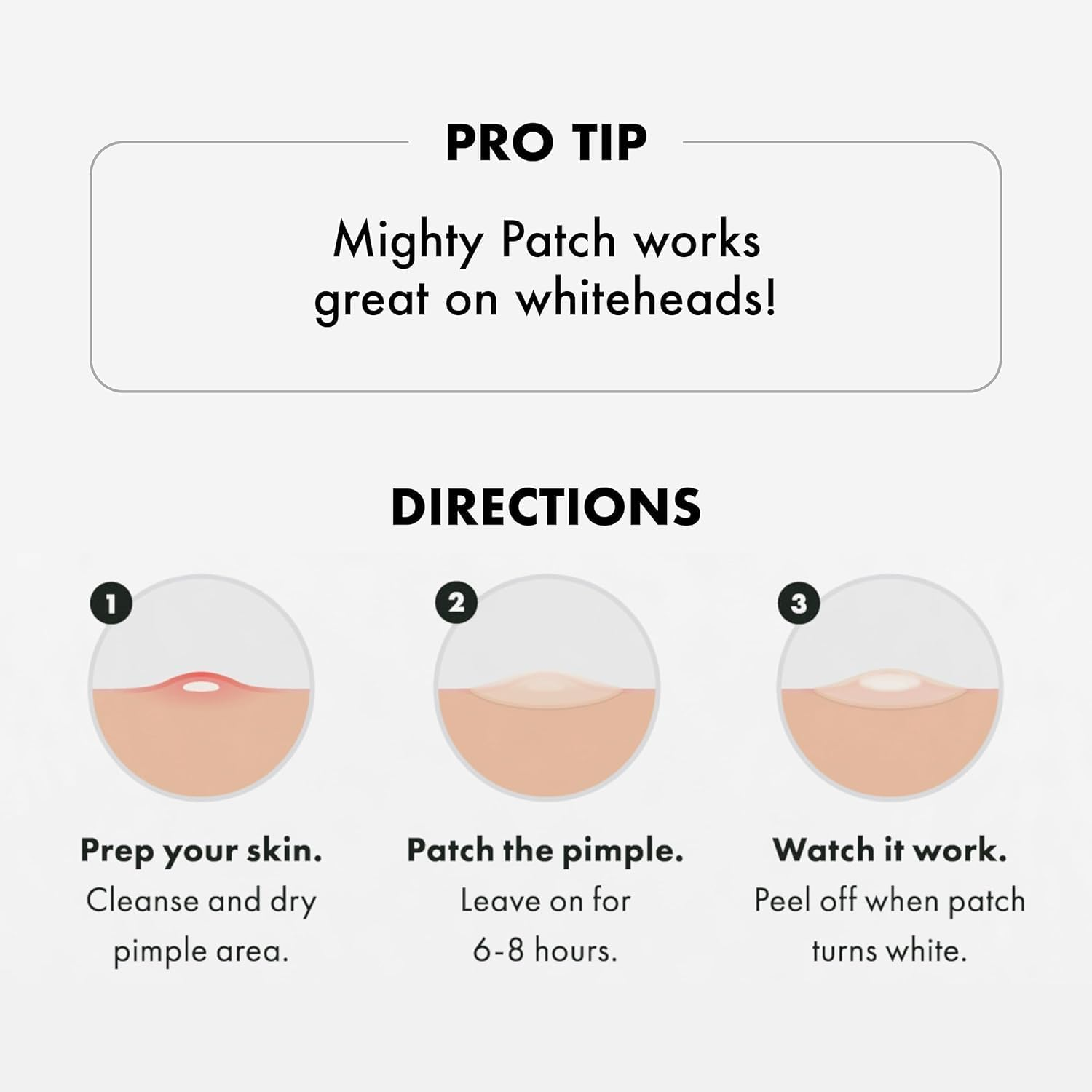 Hero Mighty Patch&trade; Original - Overnight Pimple Patch, Medical-Grade Hydrocolloid, Shields Skin and Gently Absorbs Pimple Gunk While You Sleep, Sensitive Skin Safe (60 Count) image number 5