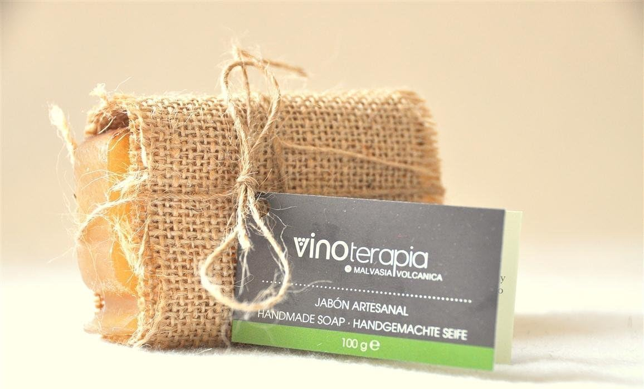 Vinotherapy Soap Malvasia Volcanic with Aloe Vera 100 Gr Pack 4Uds