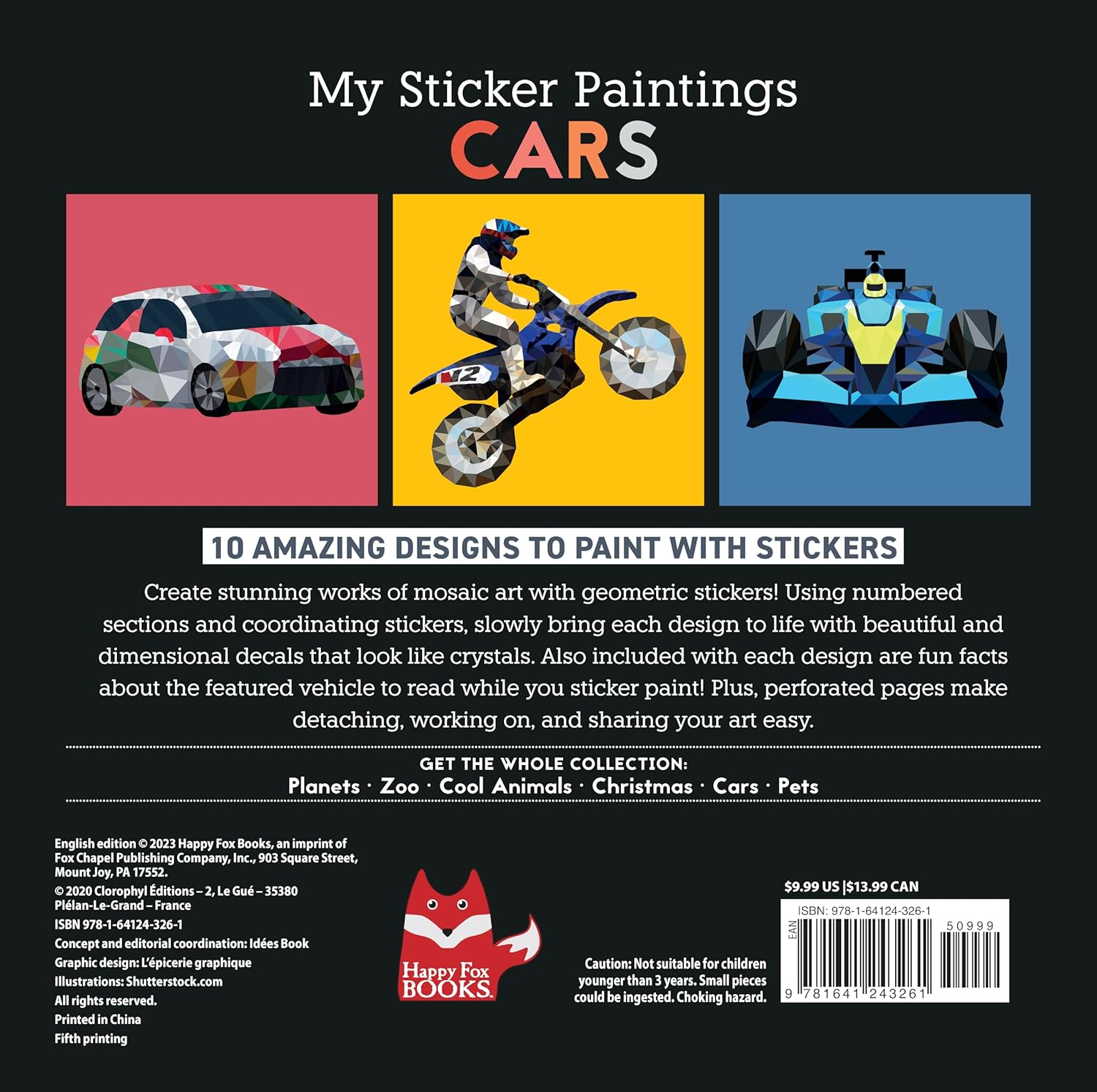 My Sticker Paintings: Cars: 10 Magnificent Paintings image number 4