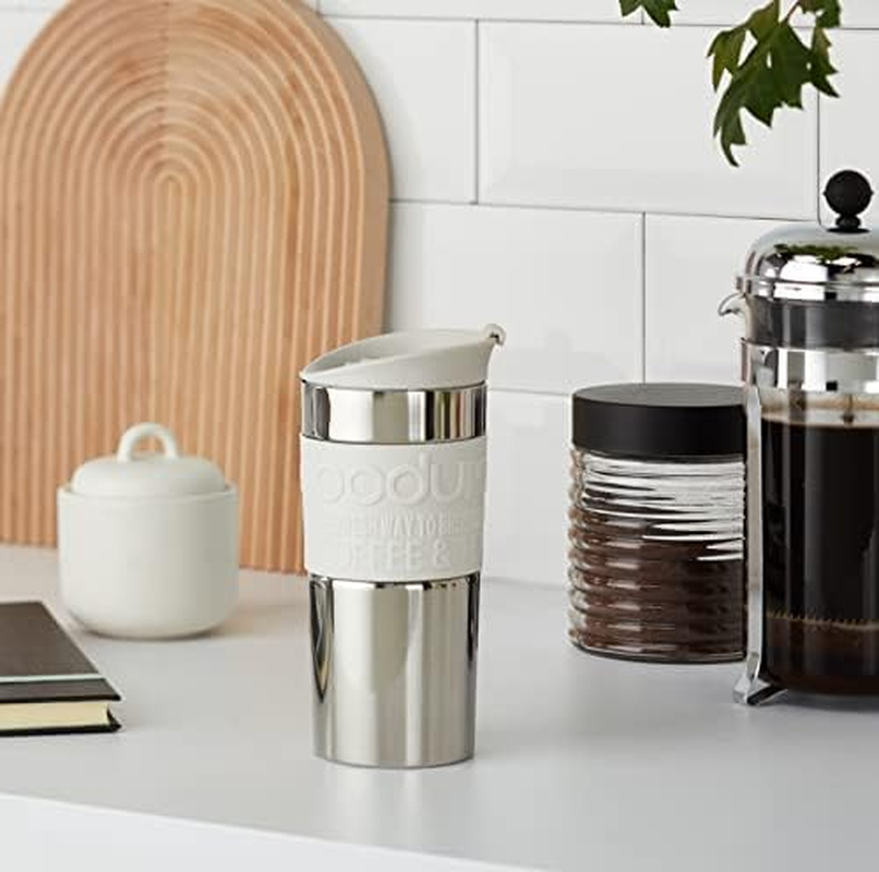 Bodum Travel Mug Vacuum, off White, 11068-913 image number 1