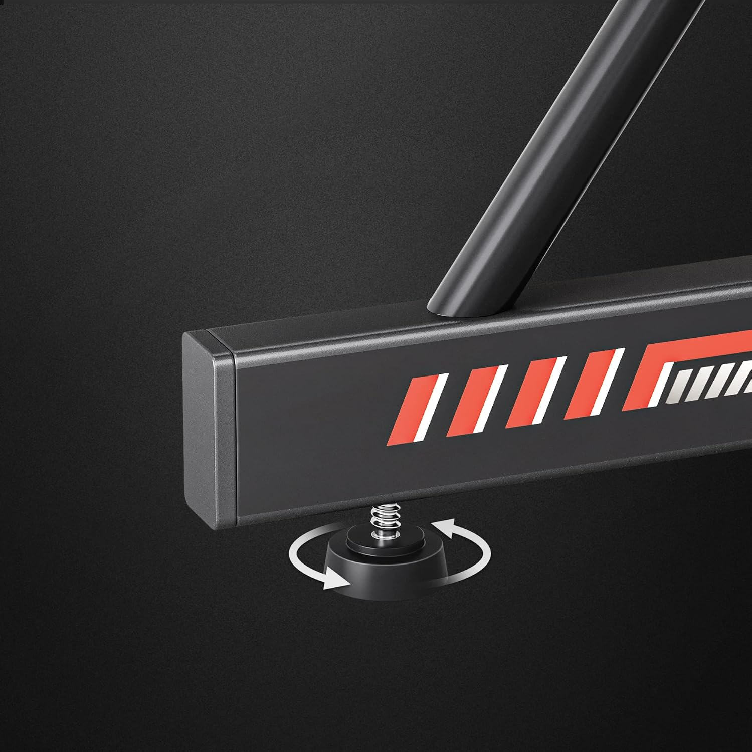 Cubicubi Gaming Desk 100X50Cm Carbon Fiber Tabletop Game Table Flexible PC Computer Desk with Headphone Hook, White