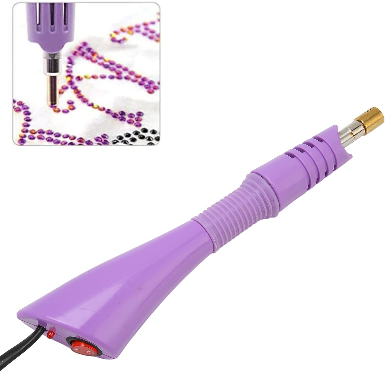 Hot Fix Applicator, DIY Hot Fix Machine Metal 10-12W Light Weight 110-220V Energy Saving (AU Plug 110‑220V) image number 6