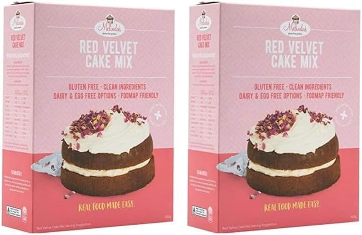 Melindas Gluten-Free Goodies Red Velvet Cake Mix 430 G