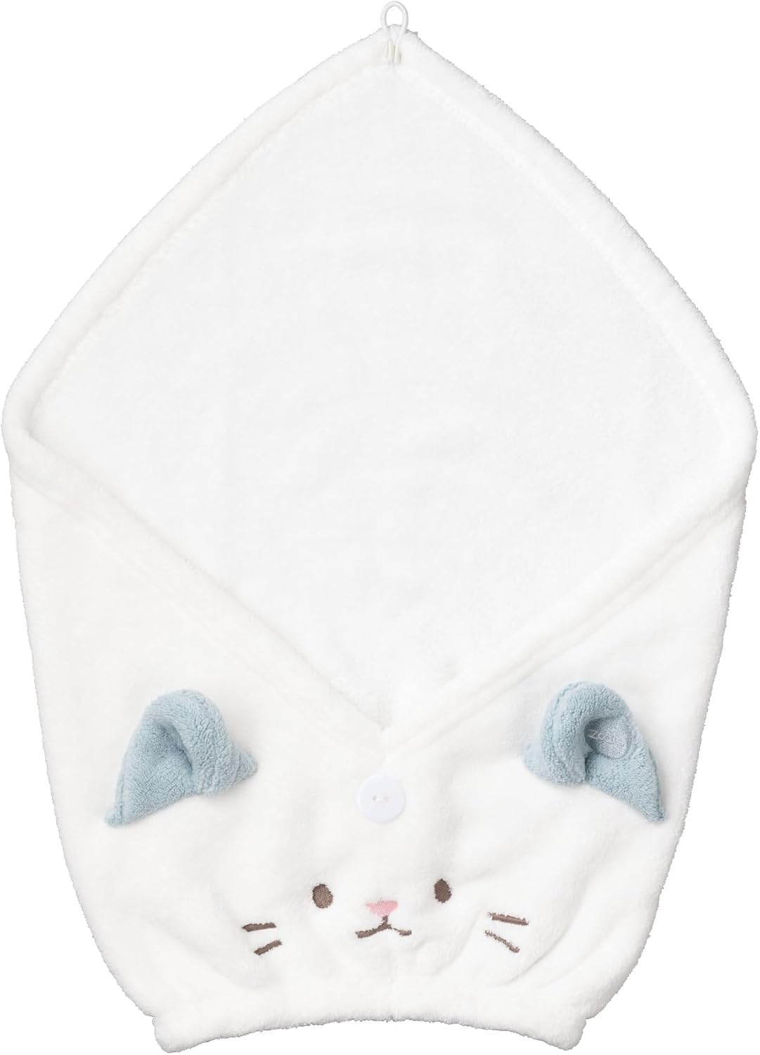 CBJAPAN Zooiefam Hair Turban, Absorbent, Quick Drying, Microfiber, 3 Times Cotton (Head Circumference), 17.3-29.5 Inches (44-75 Cm), for Cats, Facial Cleansing, Pool, Bath, Marshmallow Texture image number 4