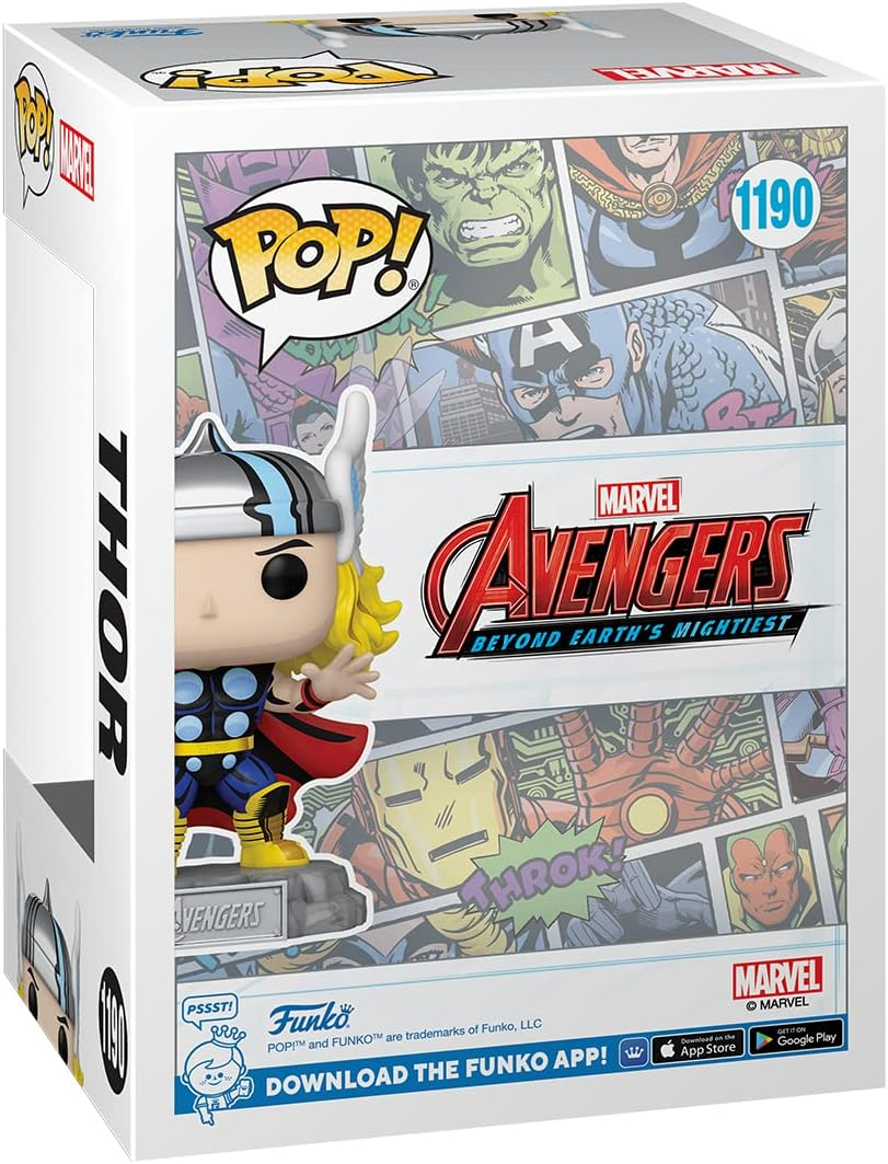 Funko Pop! Marvel Avengers - Thor Vinyl Figure, 10 Cm Height image number 2