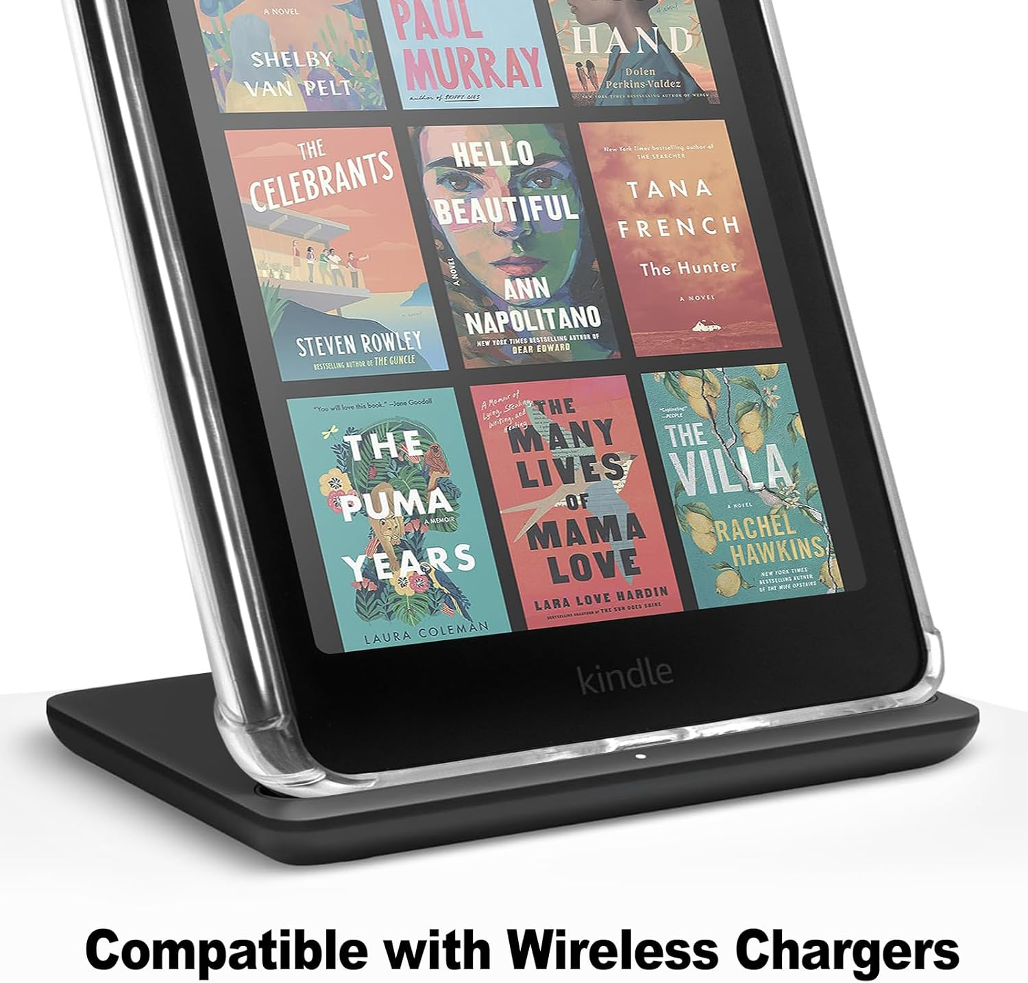 Rsaquar Clear Case for All-New Kindle Paperwhite 12Th Gen 2024 (7-Inch) & Kindle Colorsoft Signature Edition - Lightweight, Scratch-Proof Silicone Back Cover (Clear) image number 2