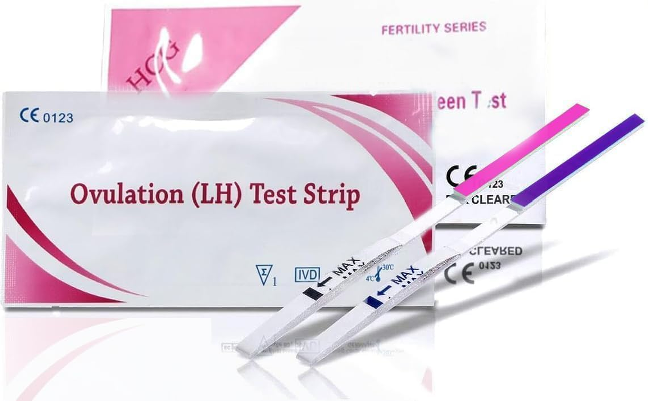 Ovulation and Pregnancy Test Strips, 40 LH + 10 HCG, High Sensitivity for Accurate Results image number 3