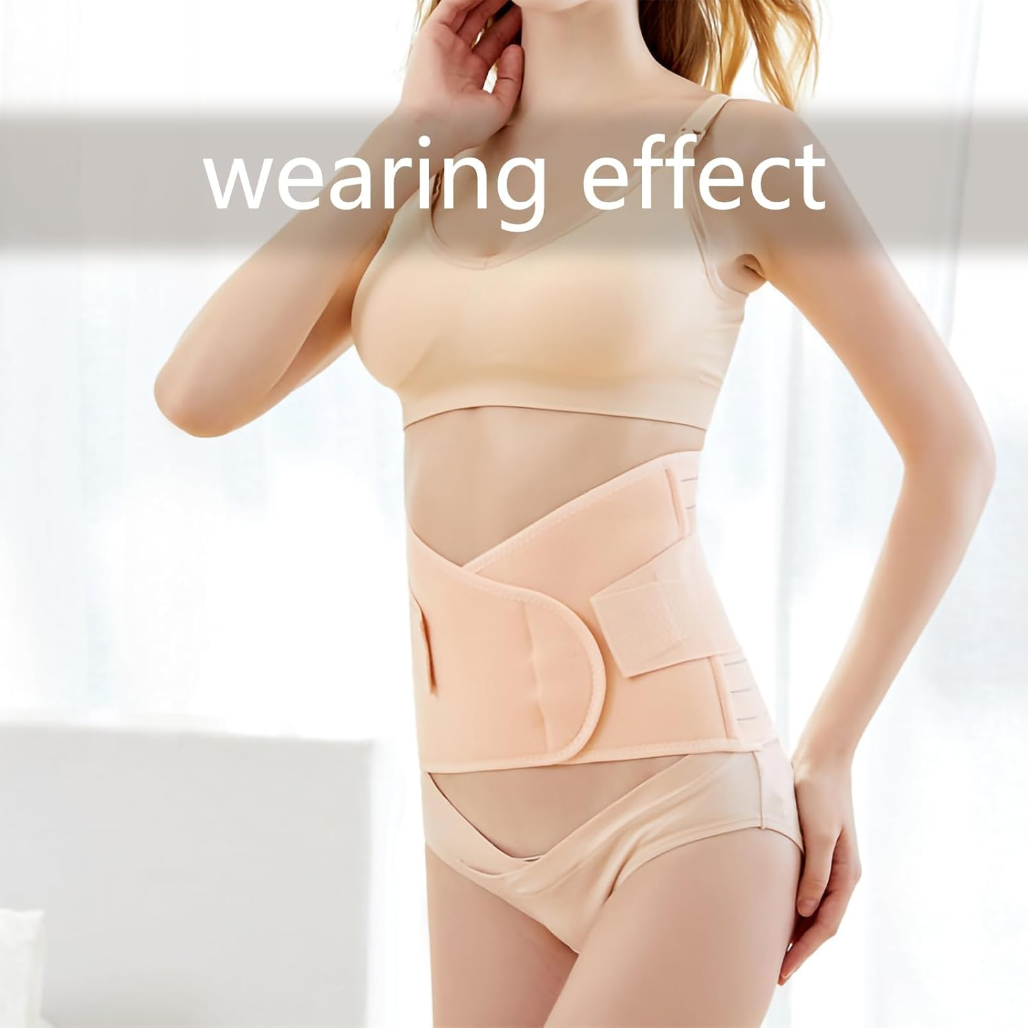 Yxvyxymyxxg​ Support Belt & Band - Ultra Soft, Lightweight Design for Gentle Abdominal Support, Reduces Back & Hip Pressure, Easy to Wear image number 4