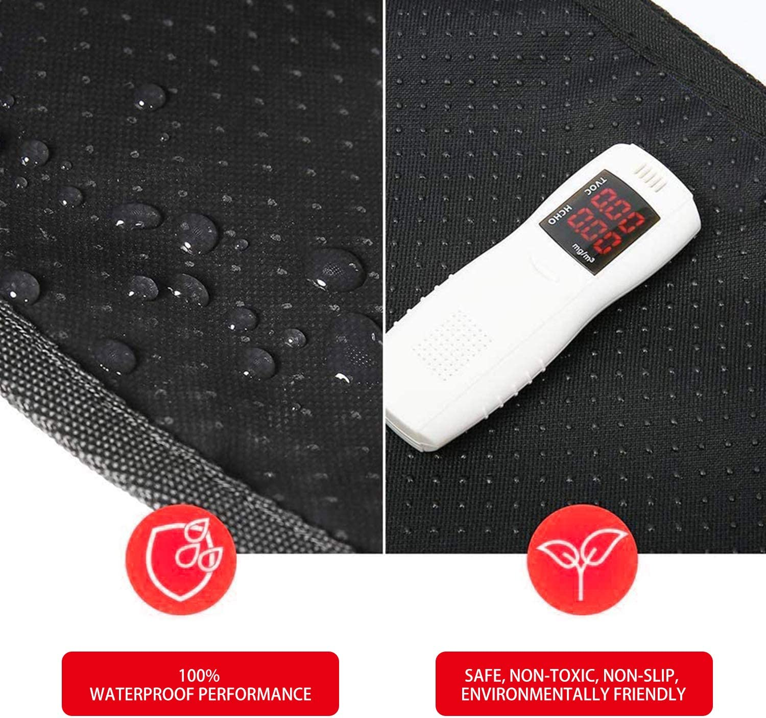 Waterproof Double-Layer Cat Litter Mat Trapper Foldable Pad Pet Rug Home 75 X 55Cm image number 4