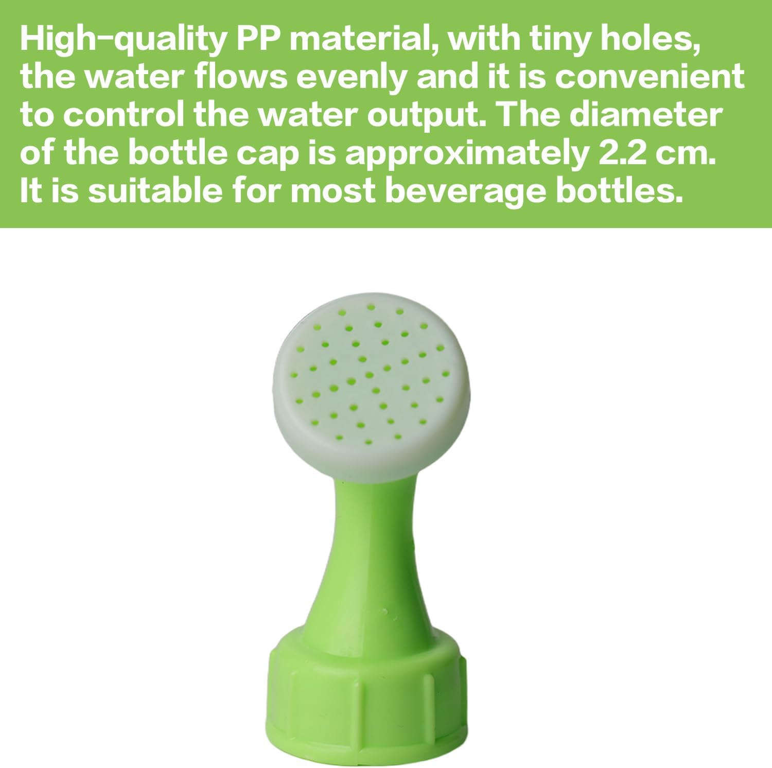 Portable Long Spout Watering Can &ndash; 2 Pack Small Potted Plant Sprinkler, Household Gardening Flower Sprayer, Compatible with Beverage Bottles for Indoor & Outdoor Plants image number 2