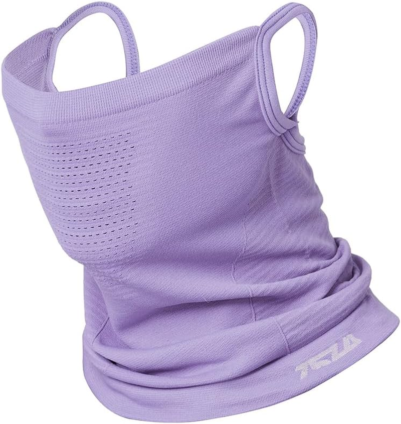 TSLA Unisex Lightweight Breathable Face Cover, UV Protection Moisture Wicking Headwear for Outdoor Sports Running, Hiking, Cycling