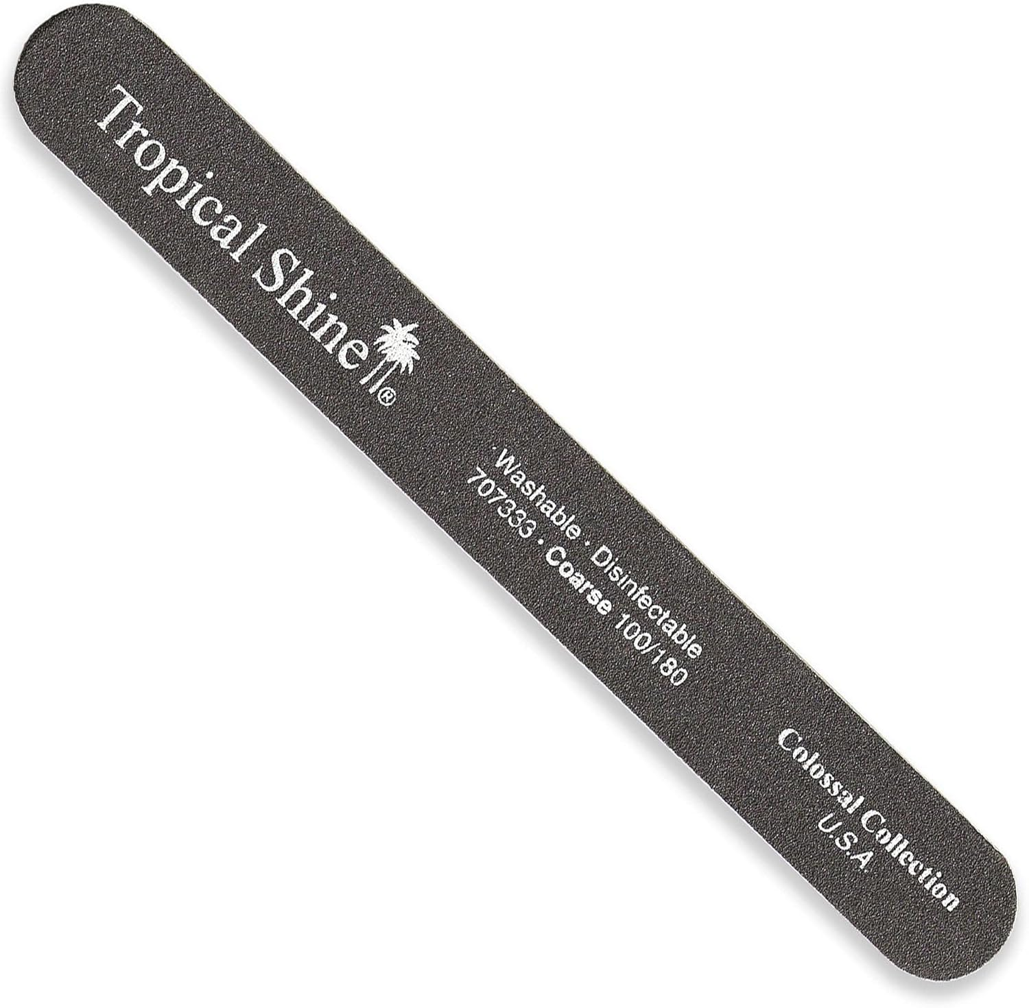 Tropical Shine Coarse Black Colossal Nail File