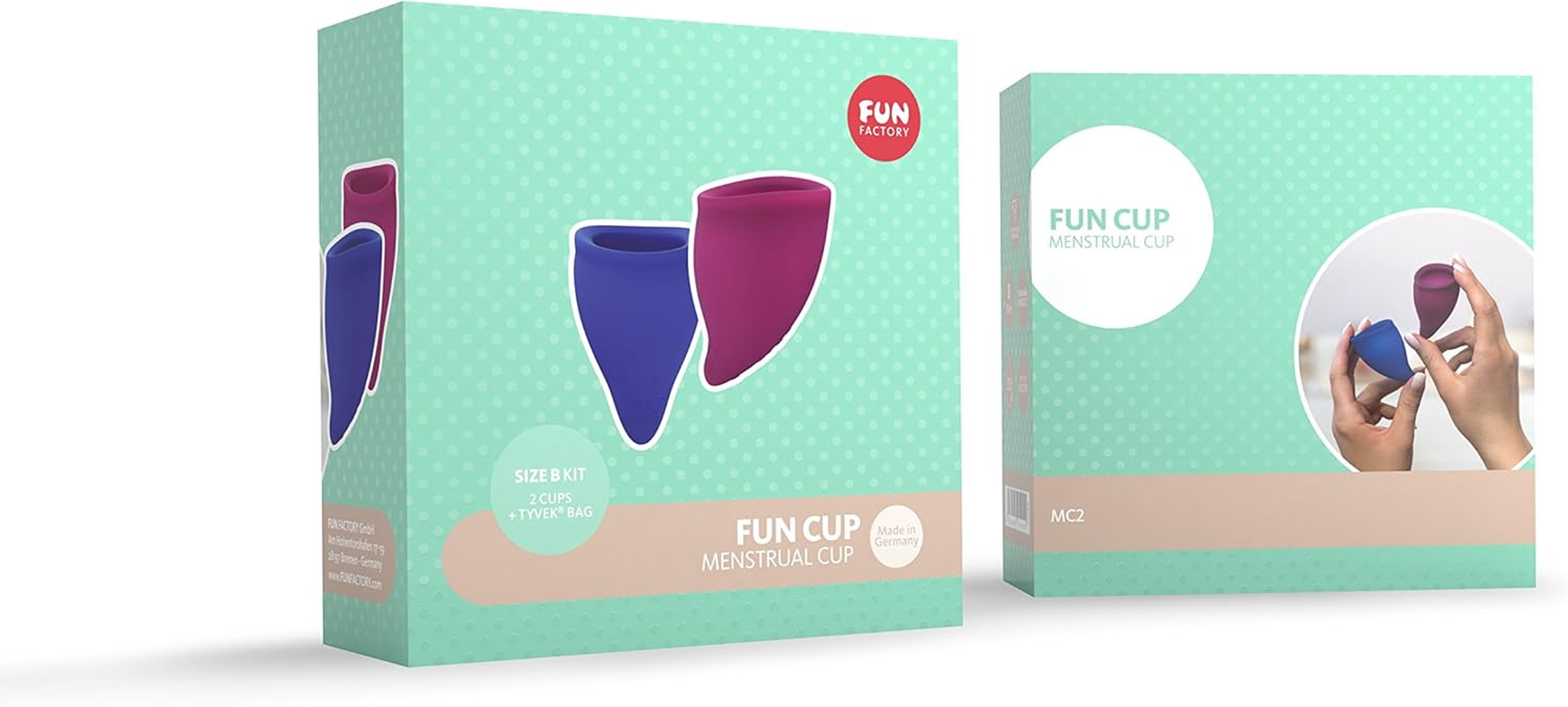 Fun Factory Cup Size B, Grape and Ultramarine, 4032498950020 image number 2
