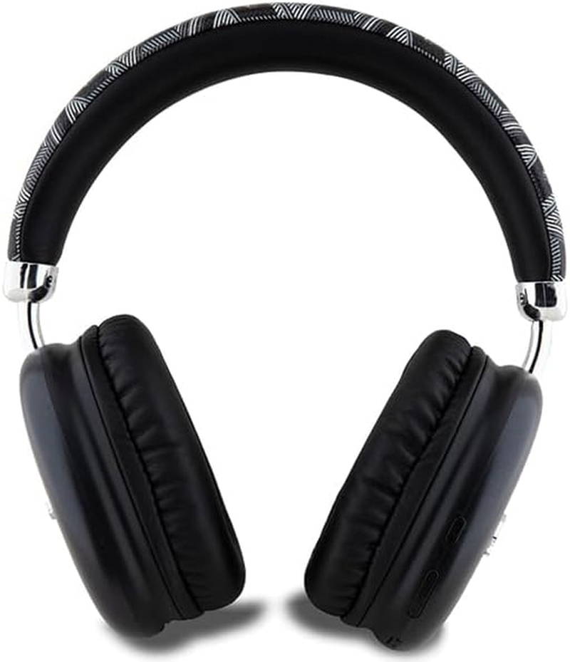 CG Mobile Guess Gcube Metallic Script Logo Bluetooth Headphones - Black image number 3