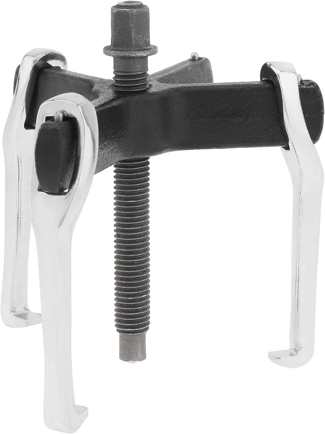 Chgimposs 4" 2 Jaw 3 Jaw Gear Puller, Adjustable Bearing Puller, Reversible Removal Tool for Internal External Pulling, Puller Tool for Removal of Pulleys Flywheels Bearings Gears image number 6