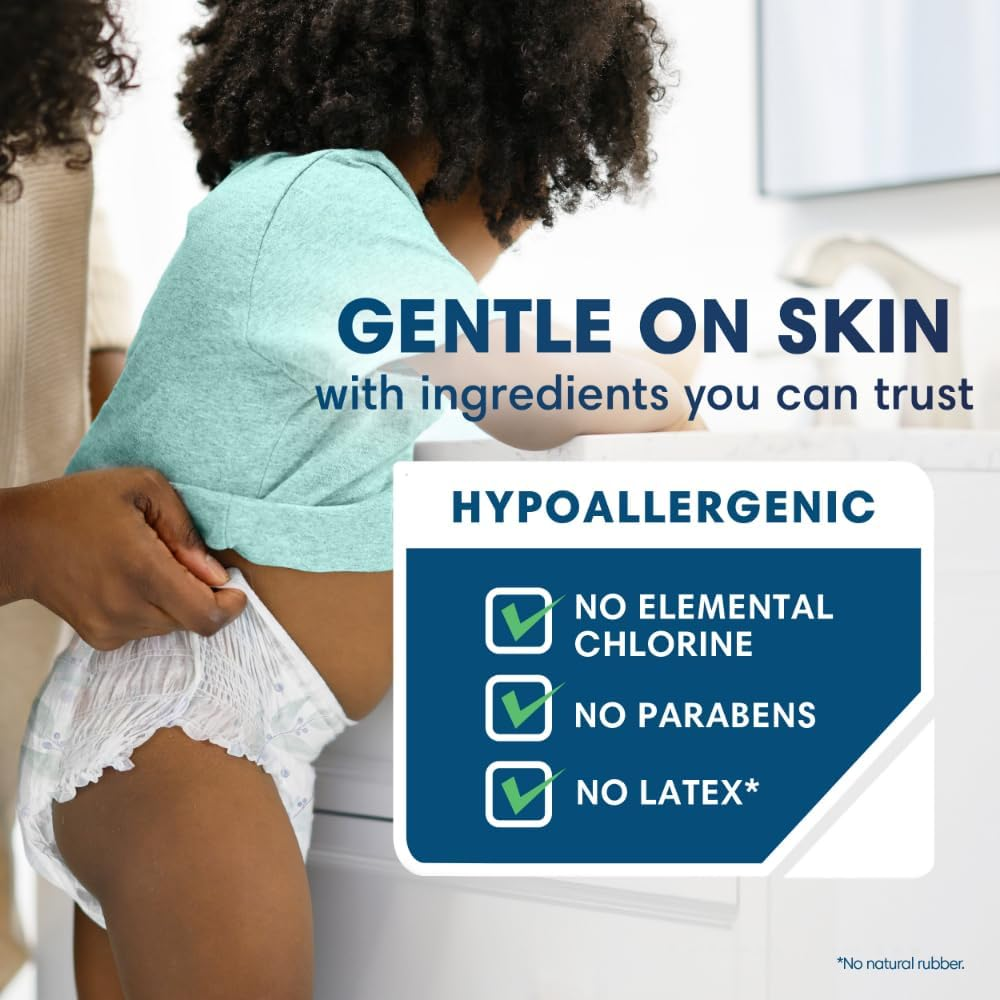 Pampers Pure Protection Training Underwear, Baby Shark, Size 4 2T-3T, 60 Count image number 1