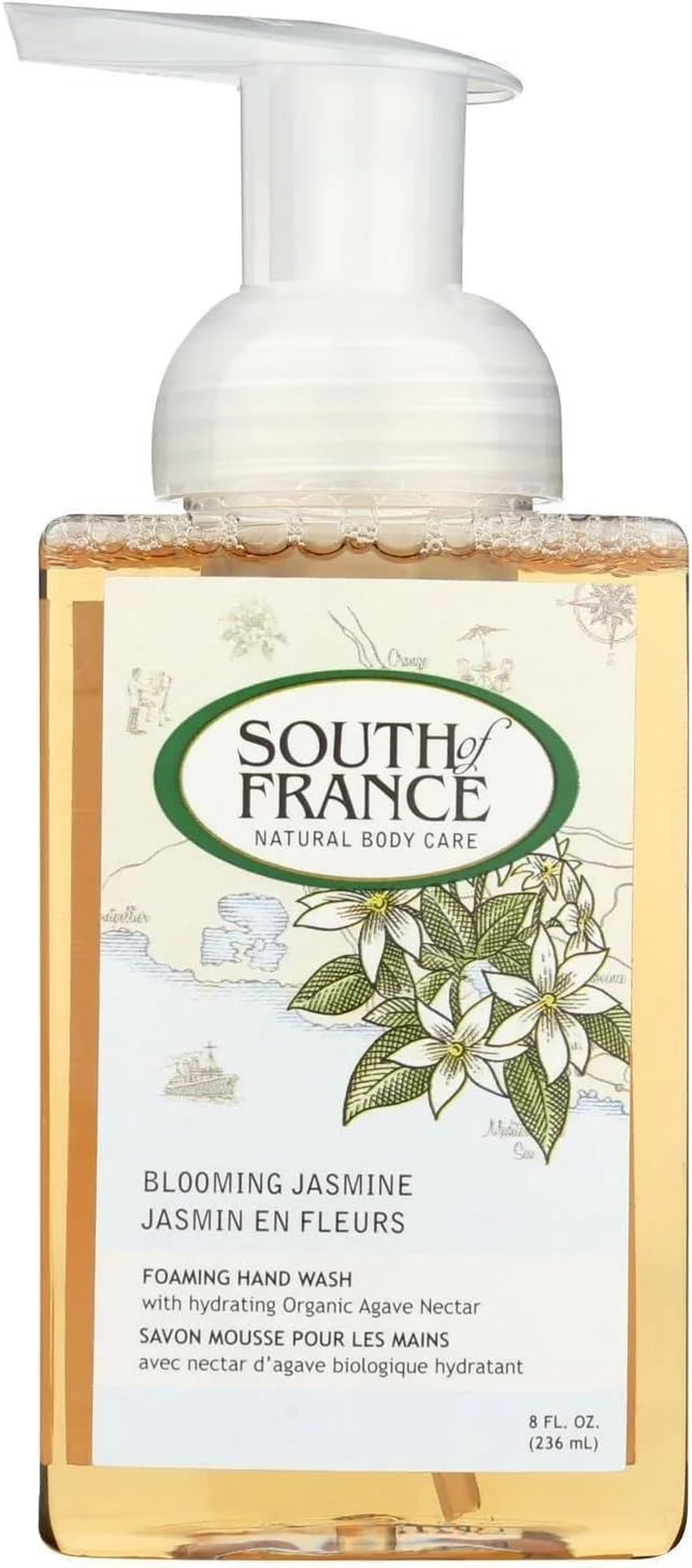 South of France - Foaming Hand Wash Blooming Jasmine - 8 Fl. Oz. image number 1