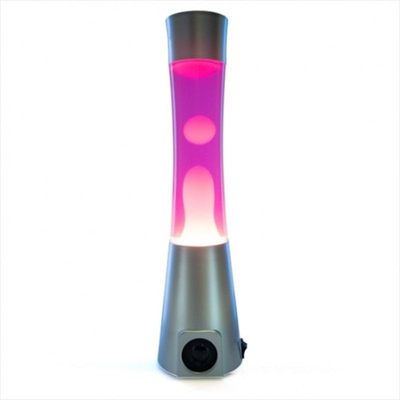 MDI Motion Lamp with Bluetooth Speaker, Silver/Pink/White image number 1