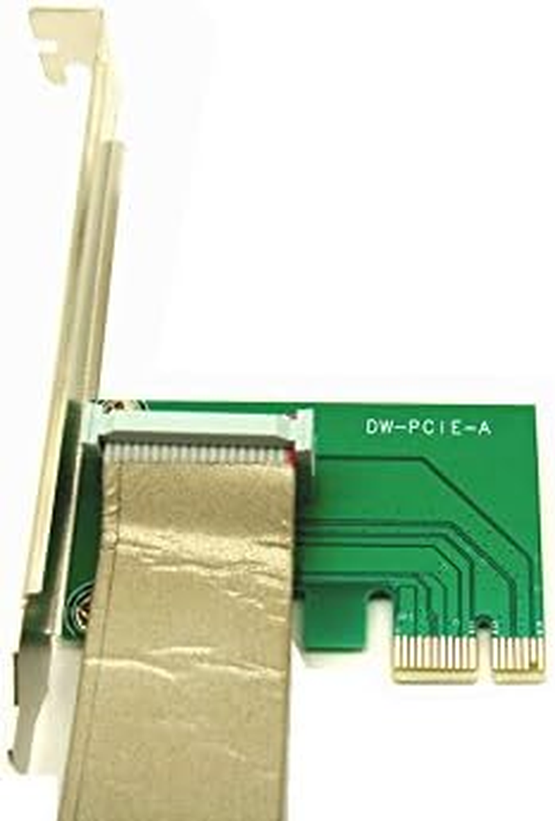 Sintech PCI-E Express 1X to PCI 32Bits Adapter with Flex Cable White with White Molex Power image number 1