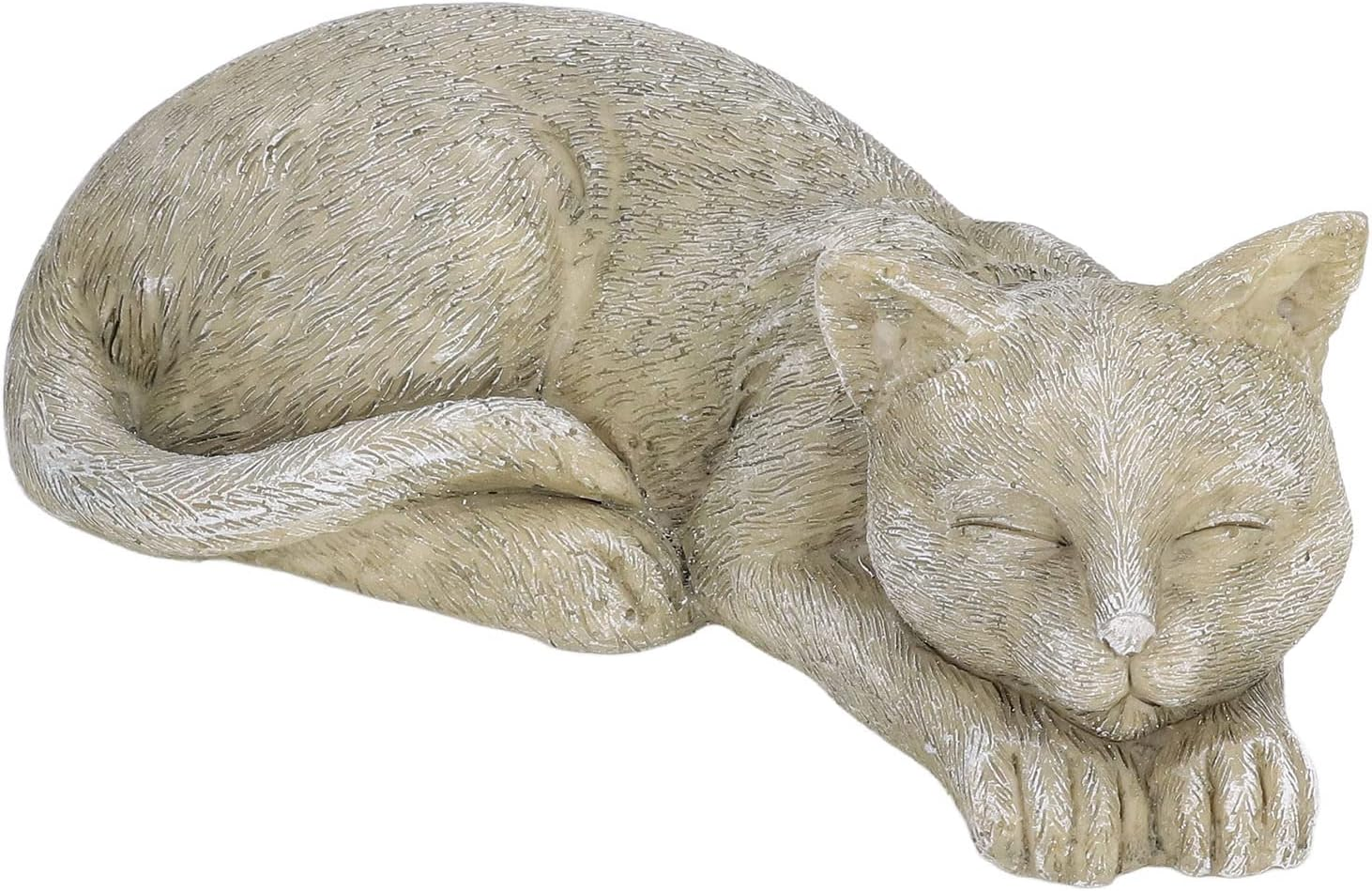 Pet Memorial Tombstone Outdoor Resin Pet Gravestone Cat Dog Sculpture for Garden image number 4