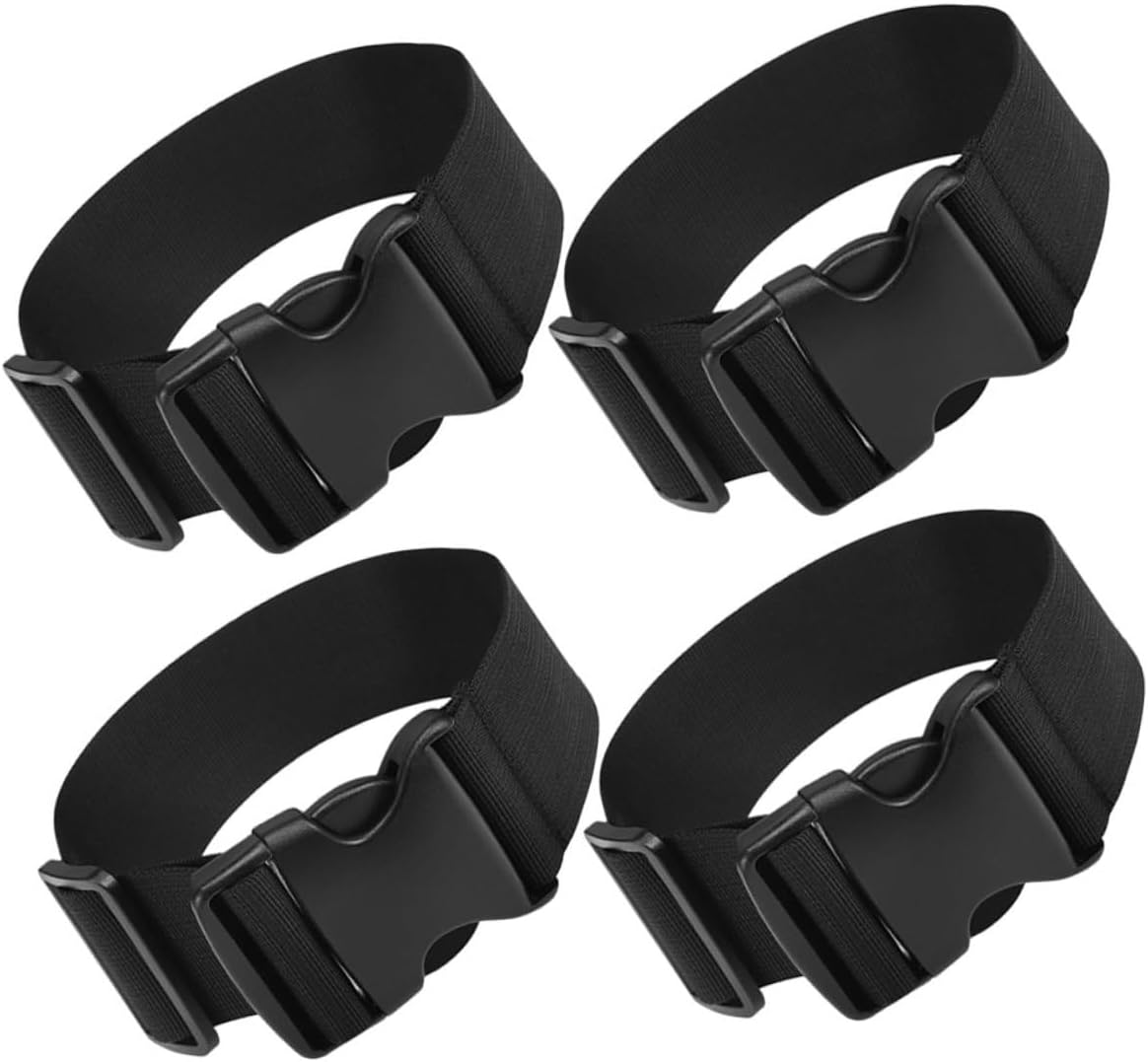 ASAKKURA 4Pcs Adjustable Nylon Buckle Straps Suitcase Fixing Straps Travel Luggage Belts for Backpack Replacement Outdoor Use 3Cm Wide X 100Cm Long image number 1