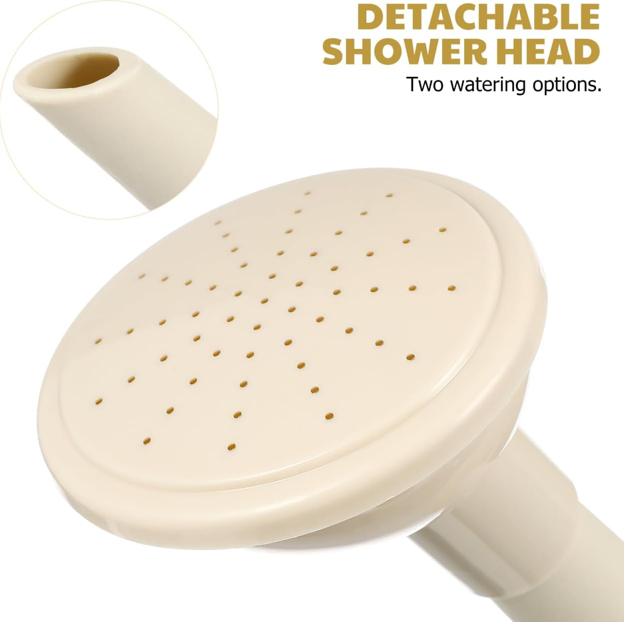 Balacoo Plastic Watering Can with Long Spout, 2L Large Capacity Watering Pot for Indoor&Outdoor Plant Flowers Succulents Care - Removable Nozzle image number 1