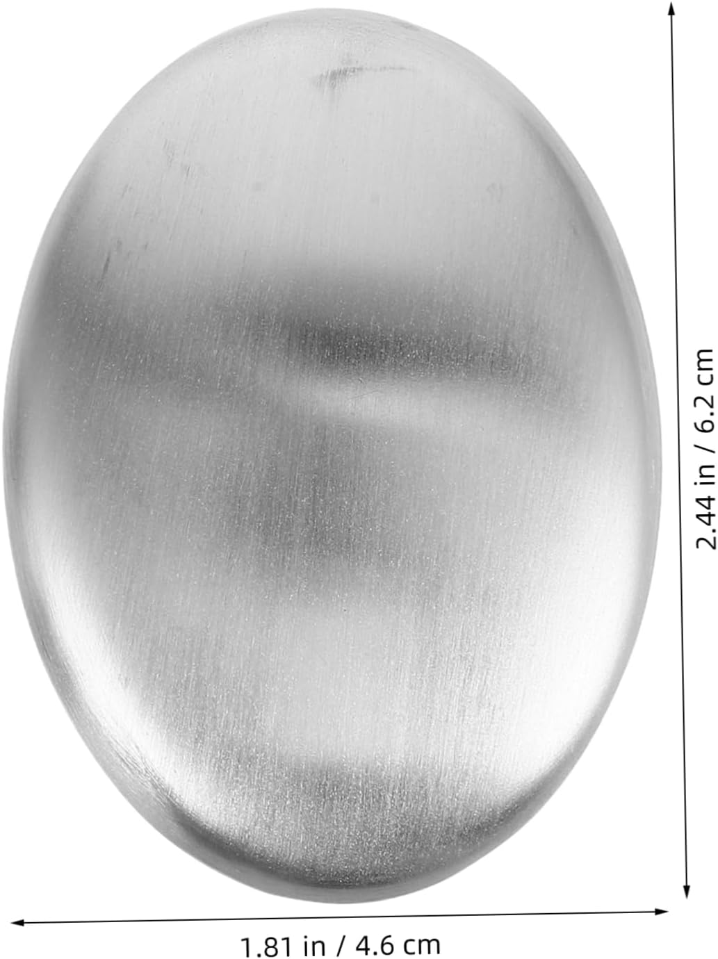 BIUDECO 2Pcs Stainless Steel Soap Bars Odor Remover Soap for Hands Home Kitchen image number 6